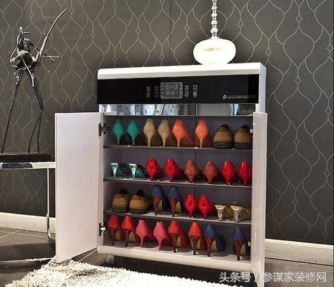 目前最流行实用的鞋柜,智能鞋柜带来的效果