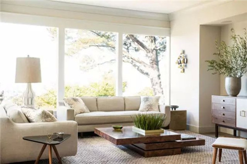 河西客厅装修设计效果,宝鸡简约现代装修风格客厅