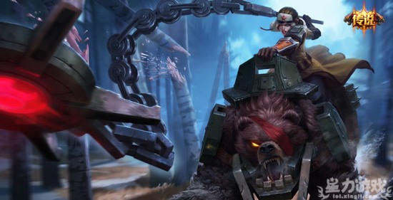 提莫原画重做,手游提莫细节