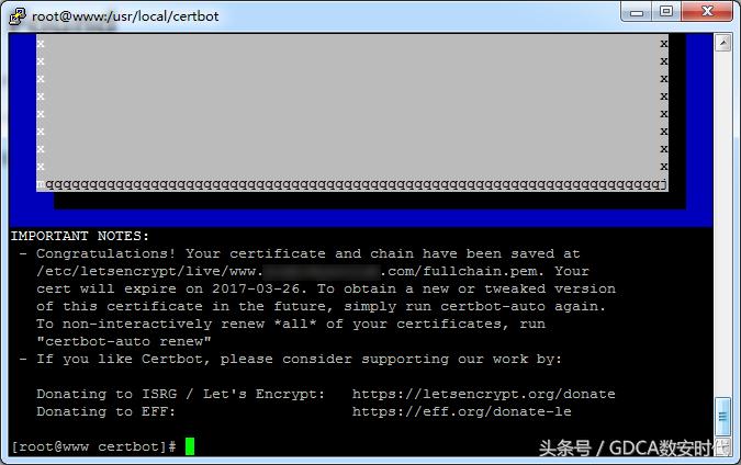 letsencrypt一键申请,letsencrypt证书自动更新