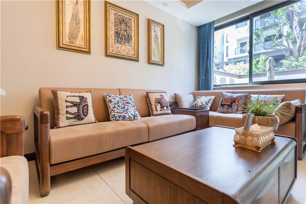 清新自然简约美式风实景,湖州华翠庭园,朋友参观后回家也想装