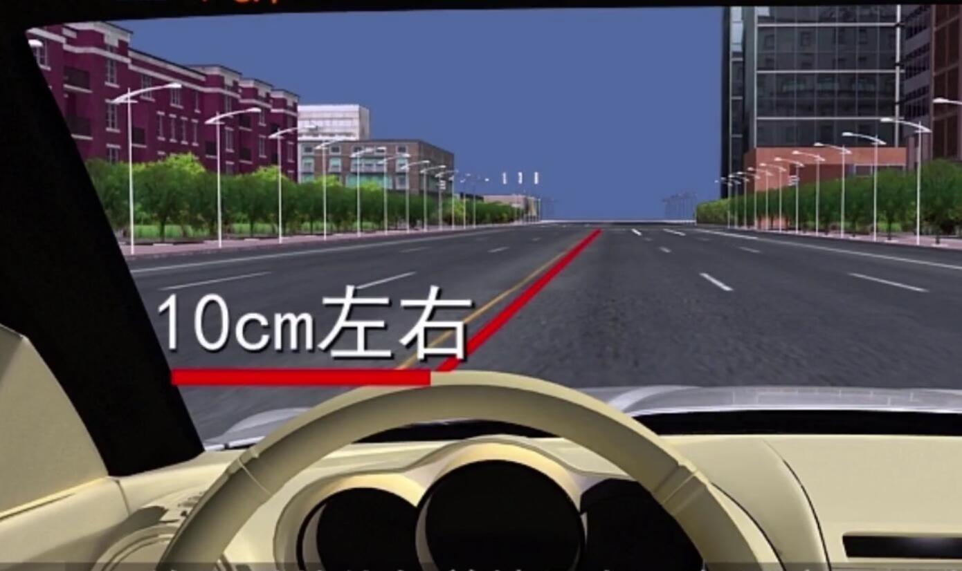 驰诚驾校b2曲线行驶永不压线绝招,天安驾校科目三怎么看压线