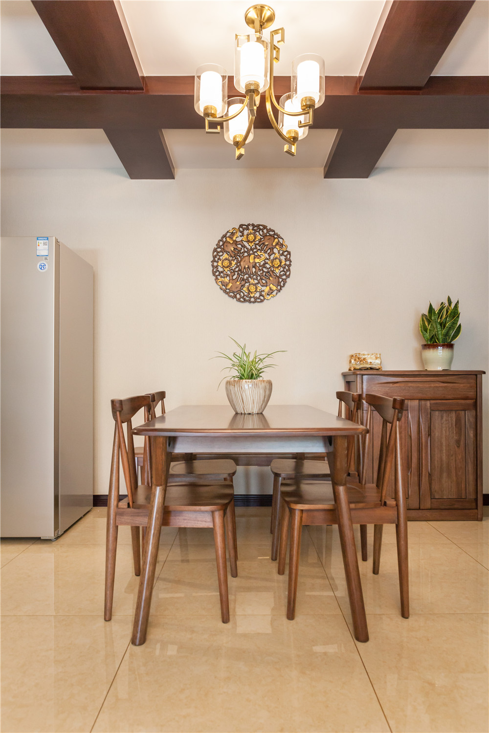 清新自然简约美式风实景,湖州华翠庭园,朋友参观后回家也想装