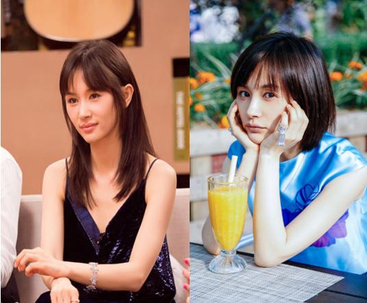 允儿长发剪短发,允儿短发造型