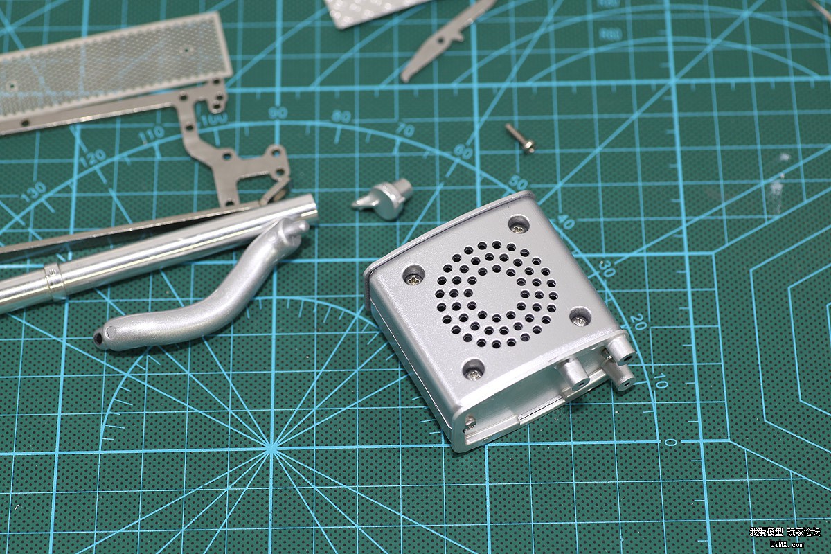 论复杂程度我只服它｜德国ScaleArtMAN三向自卸车细节（三）