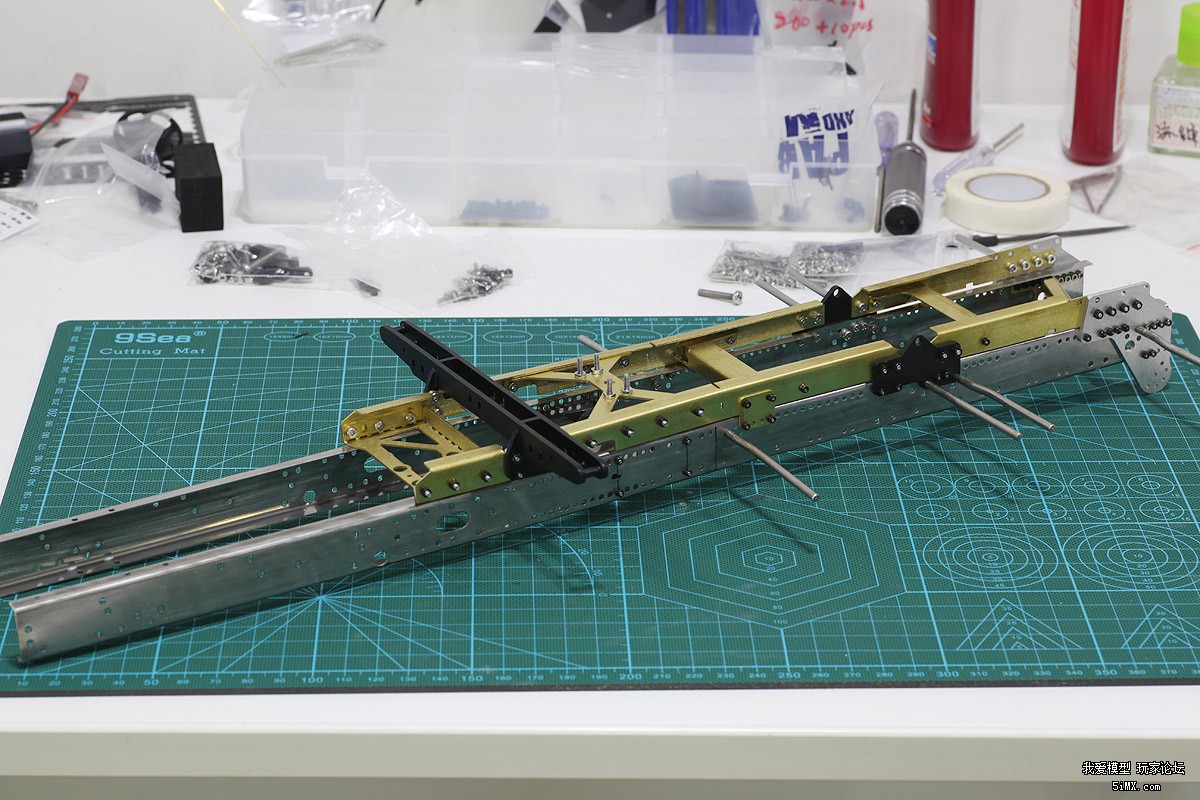 论复杂程度我只服它｜德国ScaleArtMAN三向自卸车细节（三）