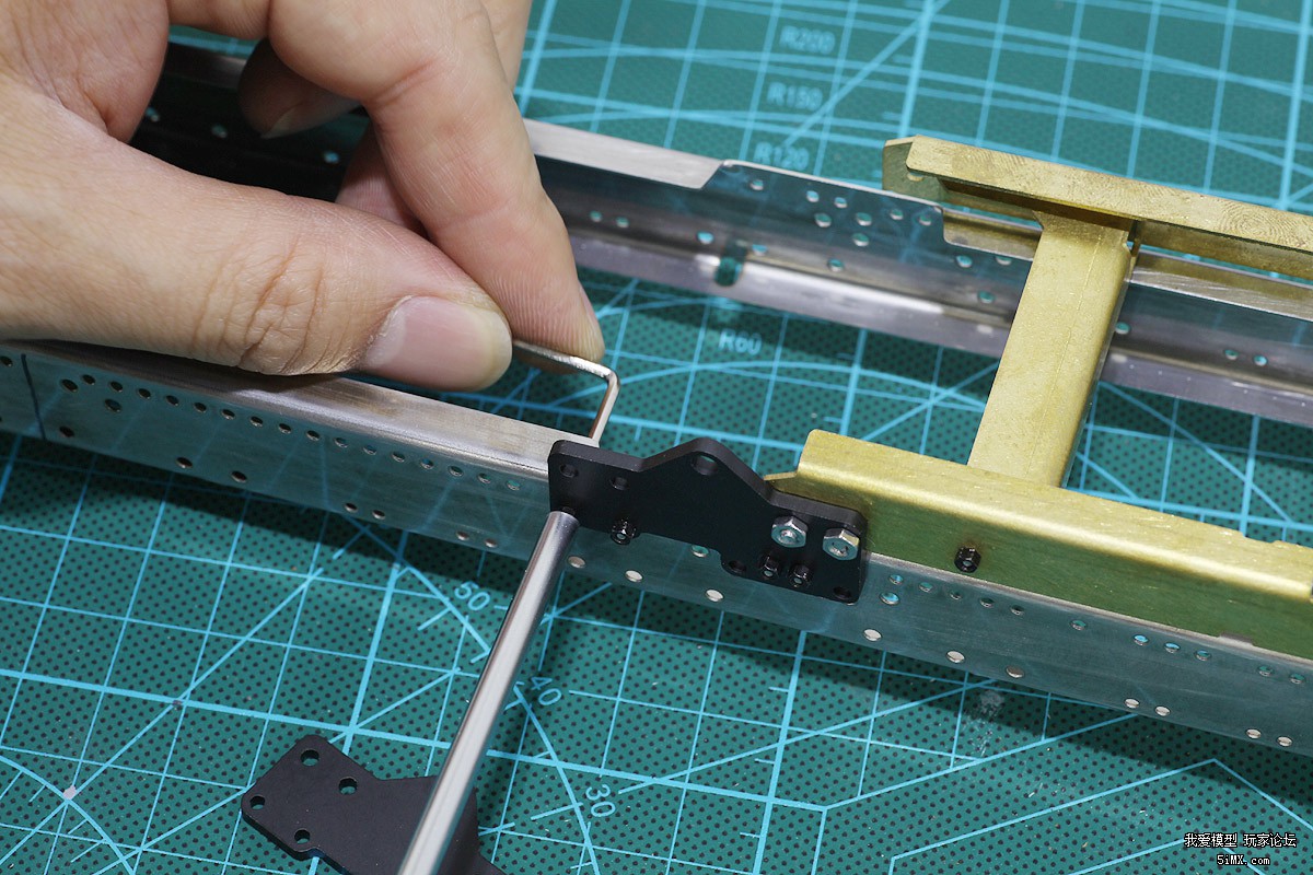 论复杂程度我只服它｜德国ScaleArtMAN三向自卸车细节（三）