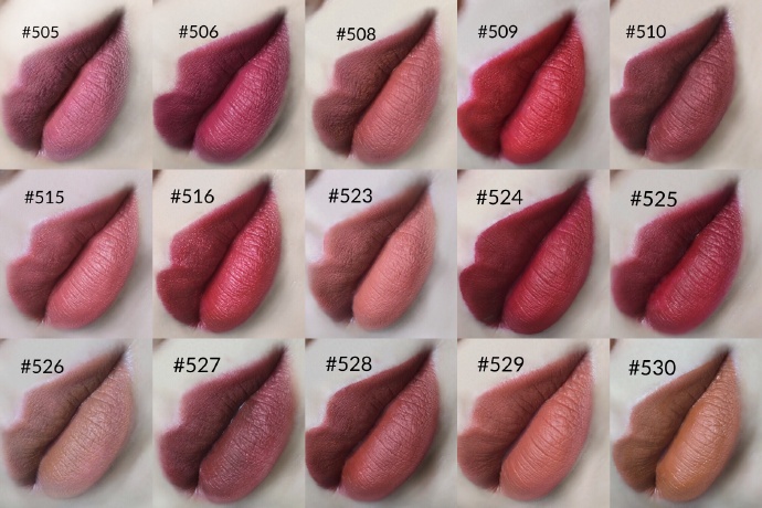 泰国唇釉全套试色,泰国平价网红唇釉