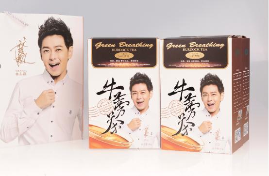 金莎倾情助阵绿色呼吸牛蒡茶，牛蒡茶获广泛认可