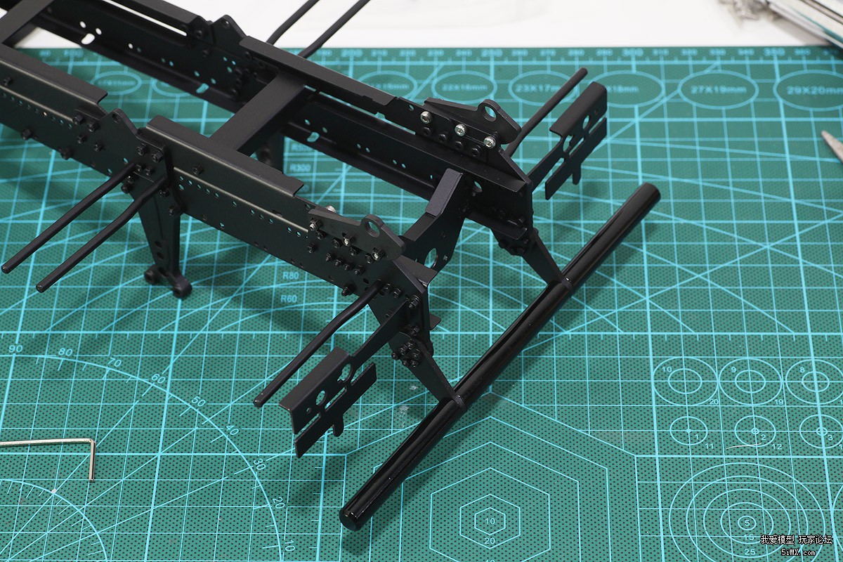 论复杂程度我只服它｜德国ScaleArtMAN三向自卸车细节（三）