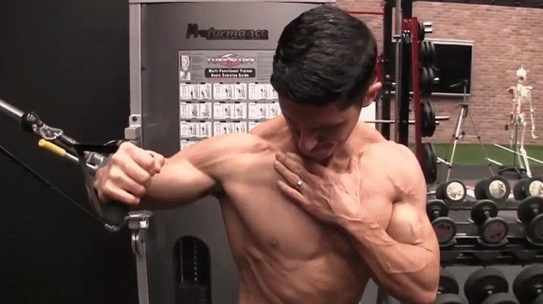 胸肌外侧线条怎么练,胸肌怎么练看不到锁骨