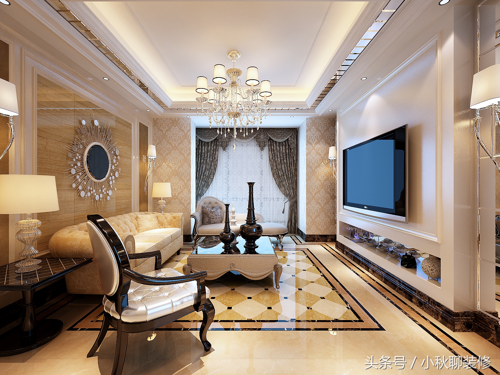 380㎡超级暖心的欧式唯美风——西安唐延公馆