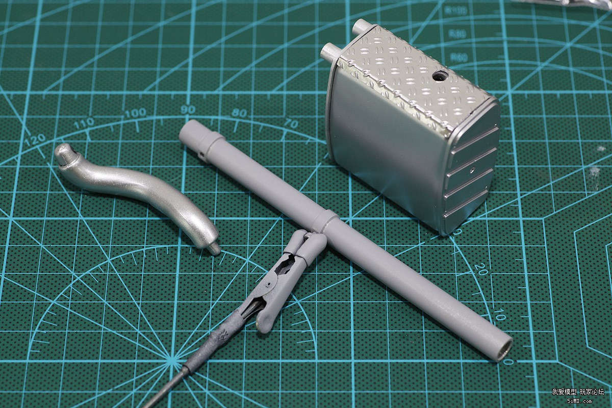 论复杂程度我只服它｜德国ScaleArtMAN三向自卸车细节（三）