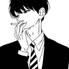 帅气黑白头像,黑白后脑勺图