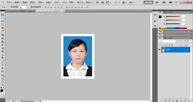 怎么把一寸证件照改成两寸证件照,超实用一图教你自制一寸证件照