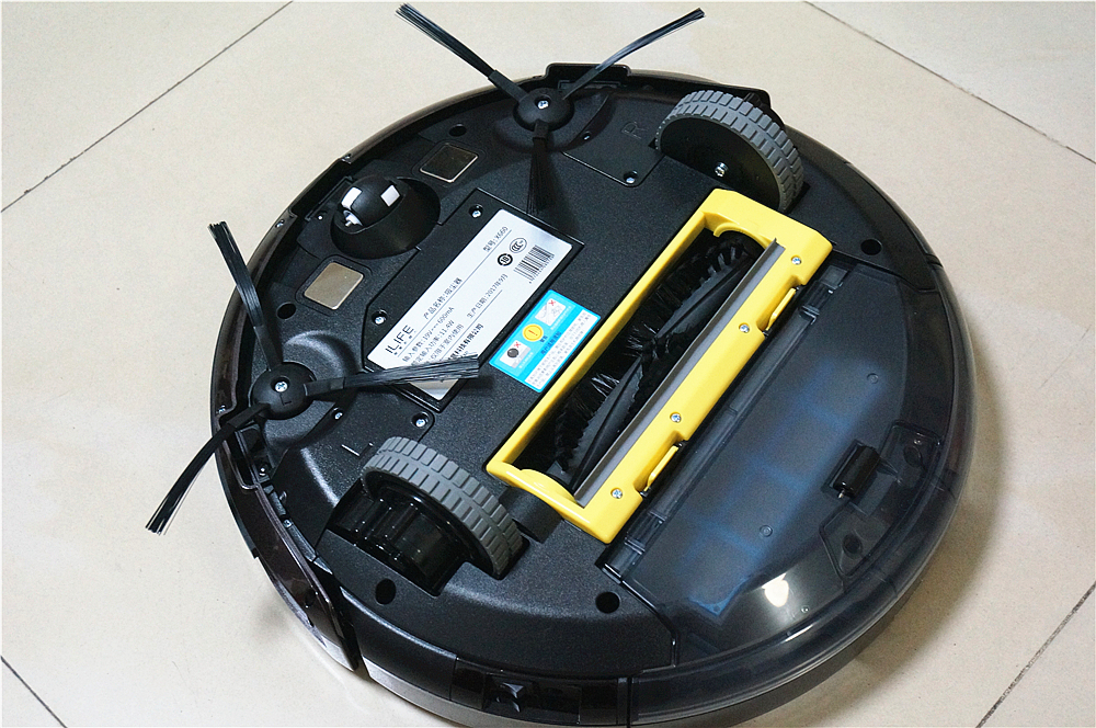 扫地机器人深度测评荧光,ilife智意620扫地机器人使用方法