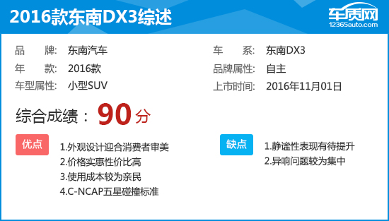 东南dx32016款手动尊贵,2022款东南dx3测评