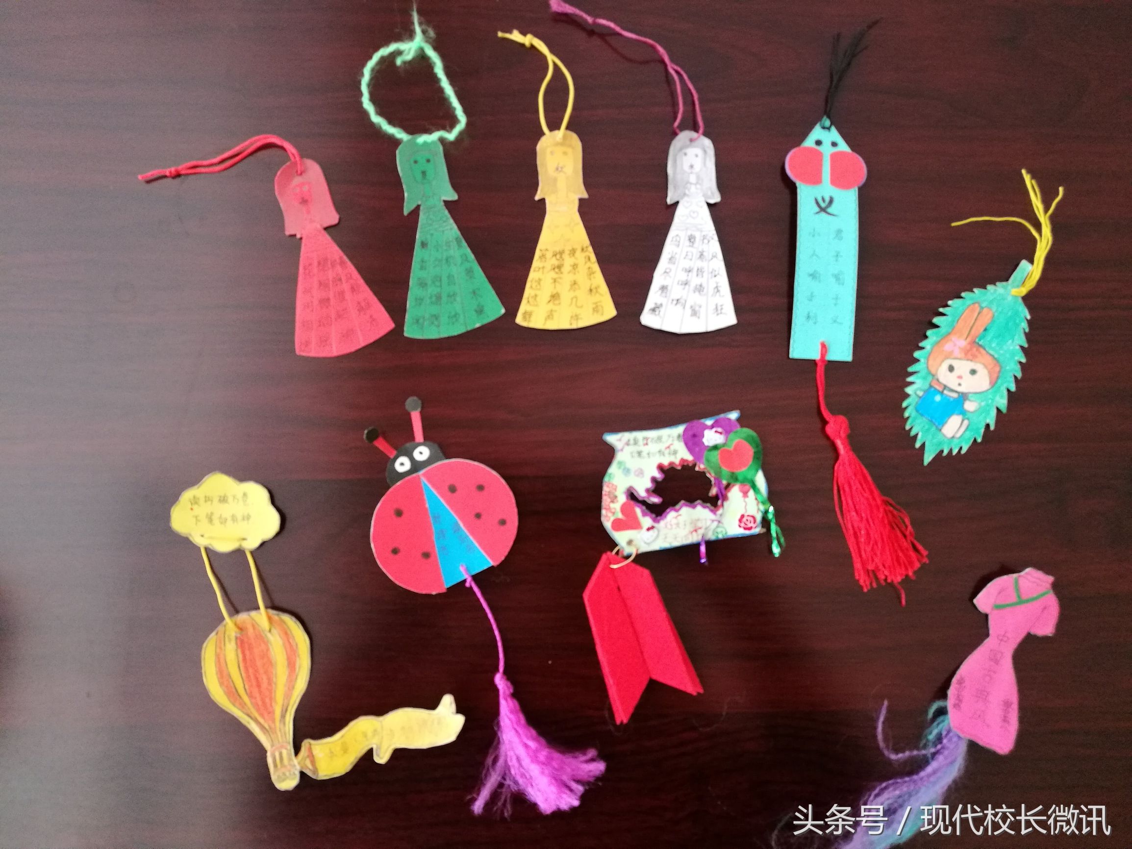 浙风十里主题书签手工制作小学,梅园书签制作小学生