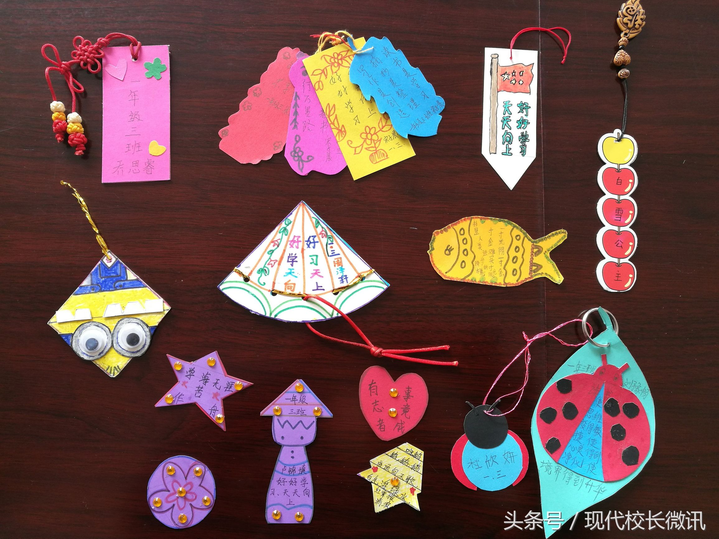 浙风十里主题书签手工制作小学,梅园书签制作小学生