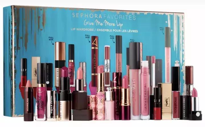 明星晒自己口红,晒男朋友口红