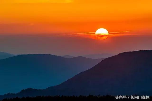 白山市老四季,长白山冬景
