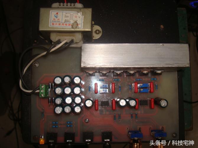 用tda2005r做简单功放电路图,自制tda2030a功放元件及图纸