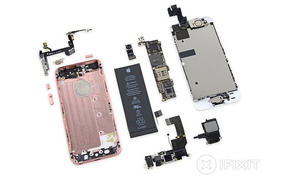 苹果se和5s拆解,iphonese拆解步骤