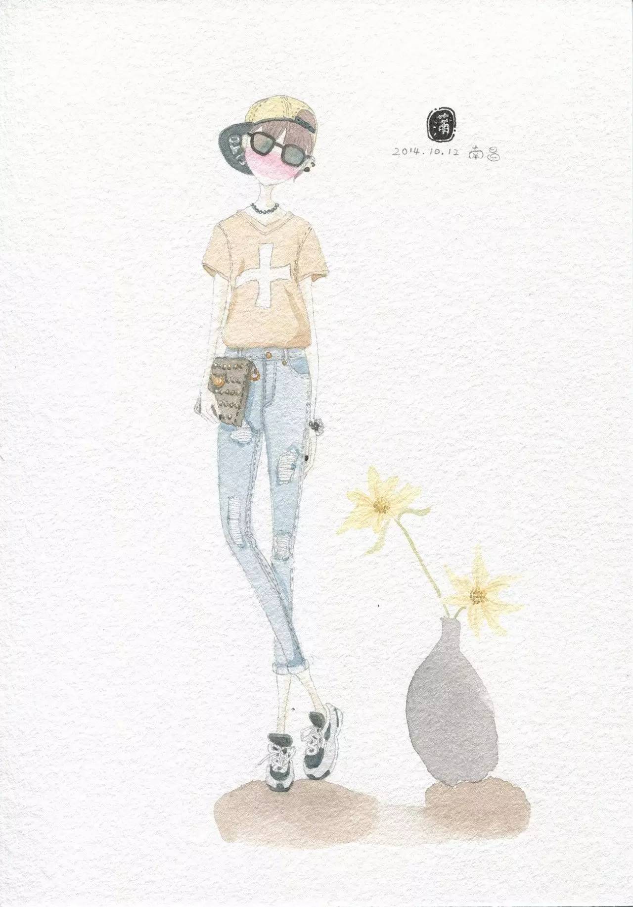 我是懒--我会静静的画画一辈子