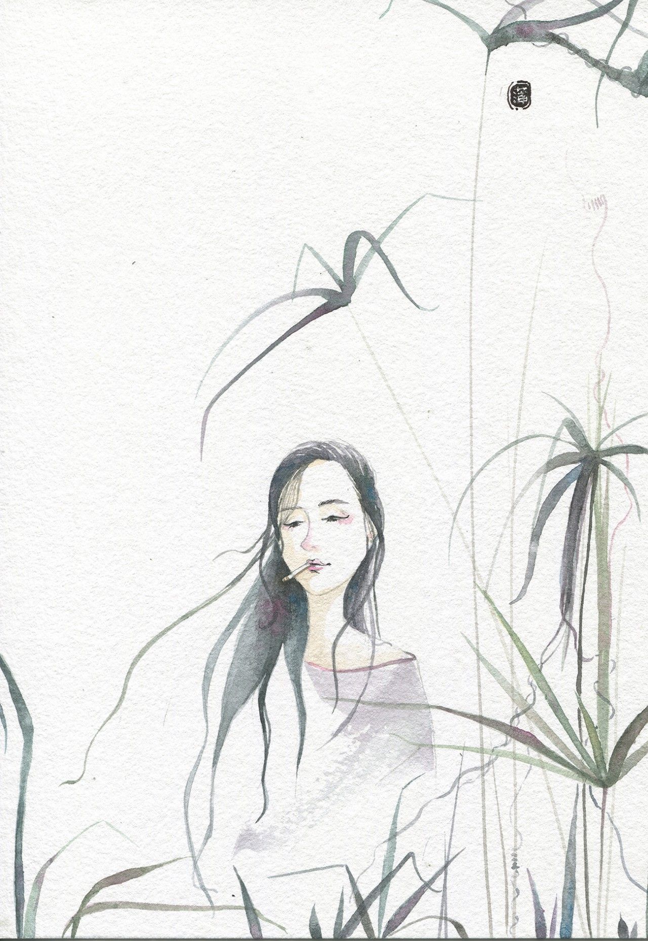 我是懒--我会静静的画画一辈子