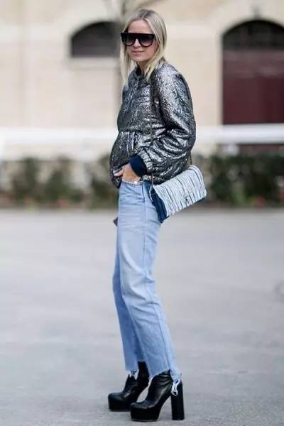 看不出腿型的牛仔裤,看起来腿不肥的牛仔裤