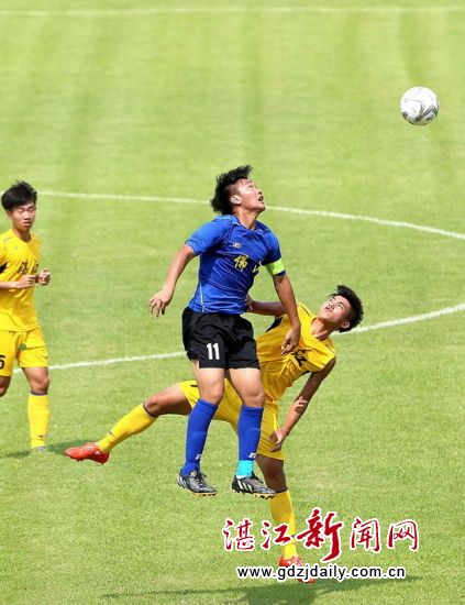 继田径品牌之后湛江二中再打校园足球品牌