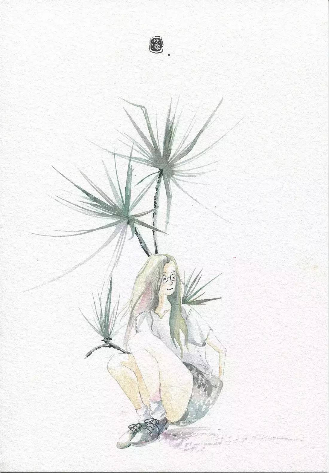 我是懒--我会静静的画画一辈子