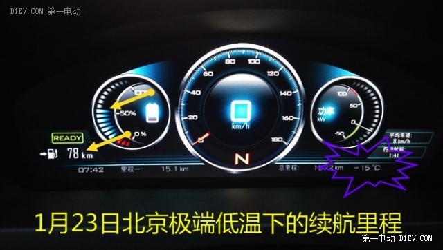北京电动汽车感受,冬季北方纯电动汽车真实续航