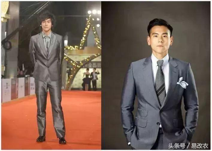 165cm的人穿西服凭什么能秒杀185cm的胡歌？