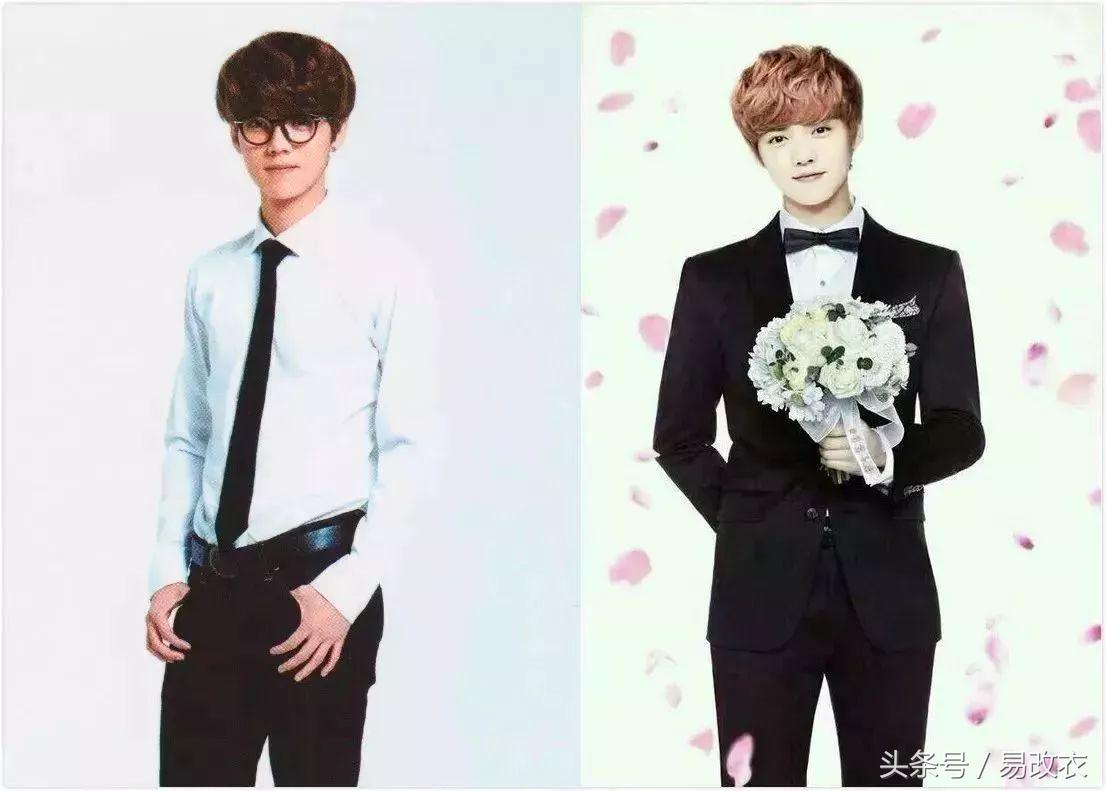 165cm的人穿西服凭什么能秒杀185cm的胡歌？