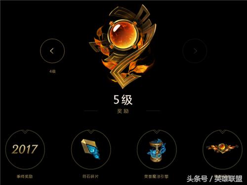 英雄联盟荣誉奖励2021,英雄联盟荣誉几级能有皮肤