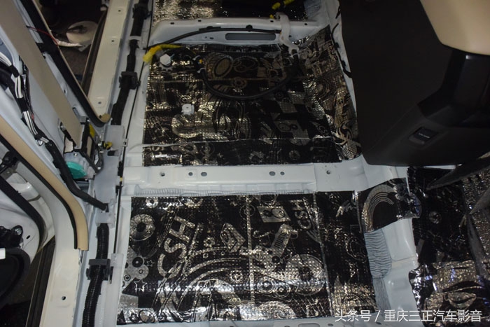 普拉多全车隔音效果图,普拉多stp隔音