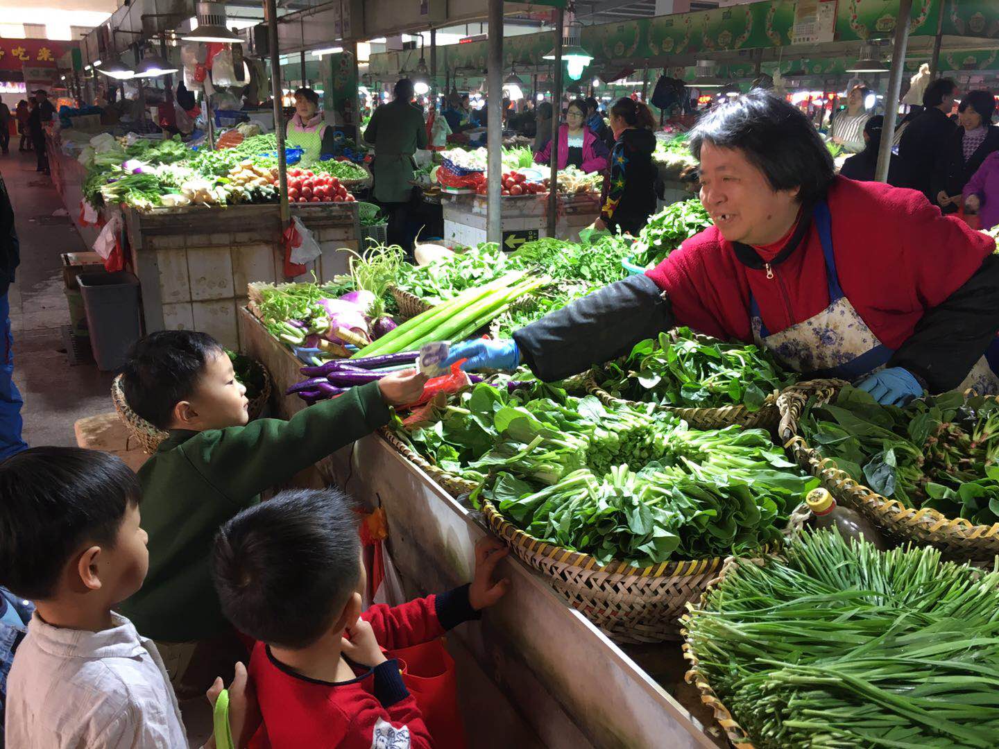 广益幼儿园：小市场、大学问——中班年级组活动“我们去买菜！”