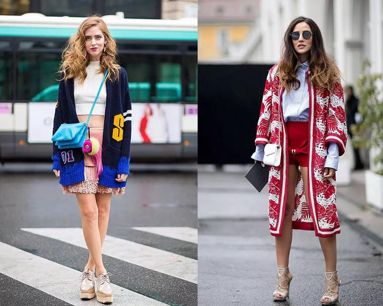 针织秋冬外套,针织外套冬天要怎么穿