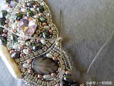 淡水珍珠串珠蝴蝶,羽毛串珠珍珠胸针