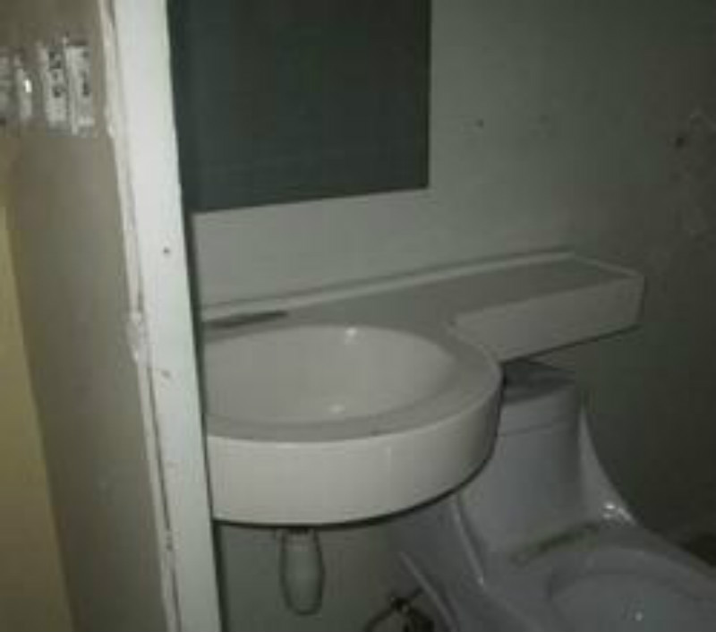 头一次见带洗漱盆的马桶,一年能节省好多水费