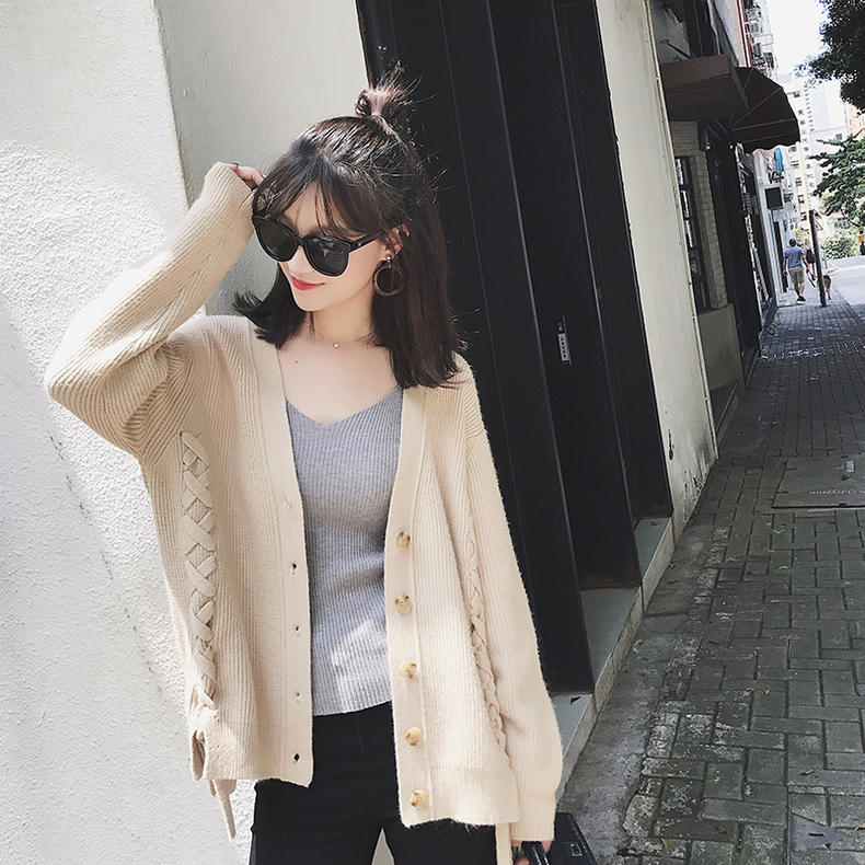 针织秋冬外套,针织外套冬天要怎么穿