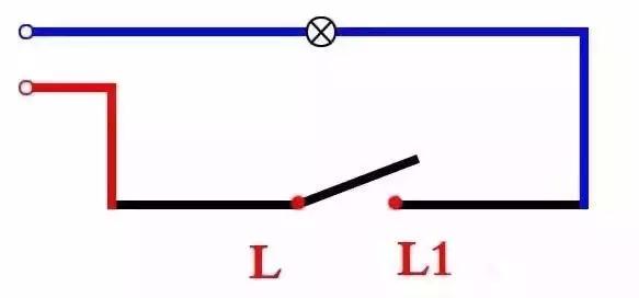 单控三控开关接线图实物图,电工单开四控接线方法