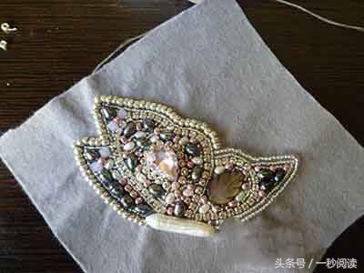 淡水珍珠串珠蝴蝶,羽毛串珠珍珠胸针