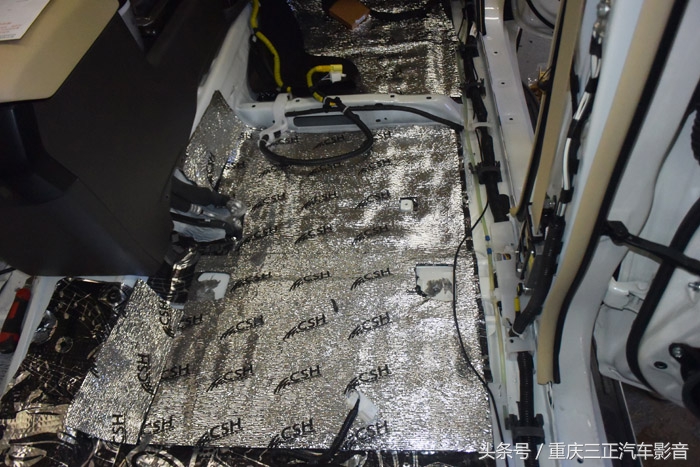 普拉多全车隔音效果图,普拉多stp隔音