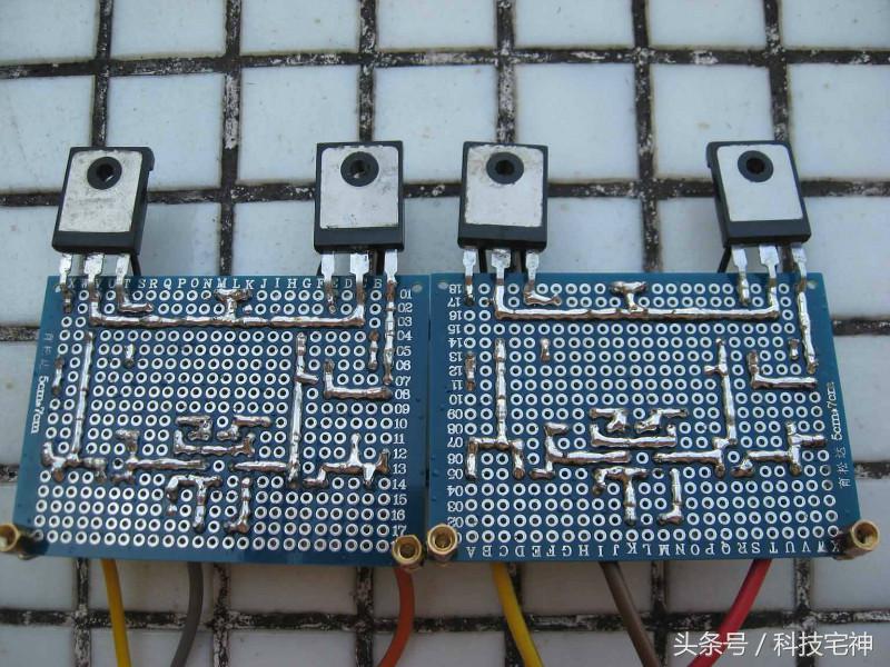 diy功放制作500瓦,500w功放纯后级制作