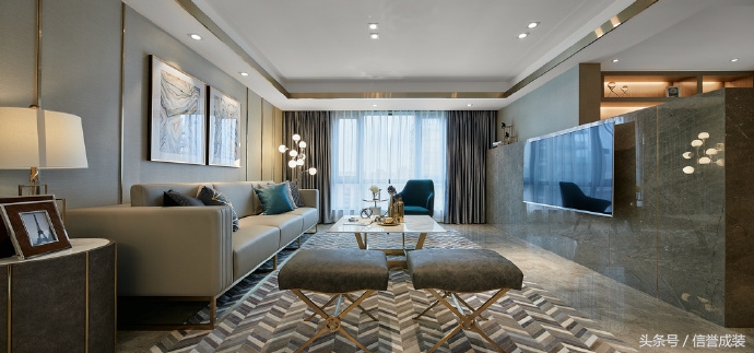 时尚简约装修风格高级灰,暖灰色轻奢装修风格