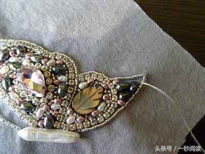 淡水珍珠串珠蝴蝶,羽毛串珠珍珠胸针