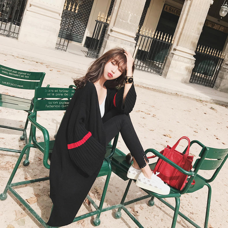 针织秋冬外套,针织外套冬天要怎么穿