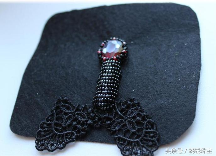 绕线胸针制作视频,diy珍珠发夹